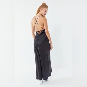 Romi Open-back Maxi Slip Dress